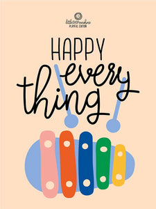 Playful Edition - Poster "Happy everything" 30x40cm